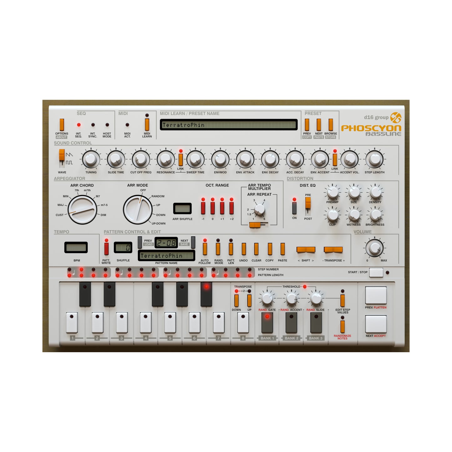 D16 Group Phoscyon Virtual Instrument Plug-in