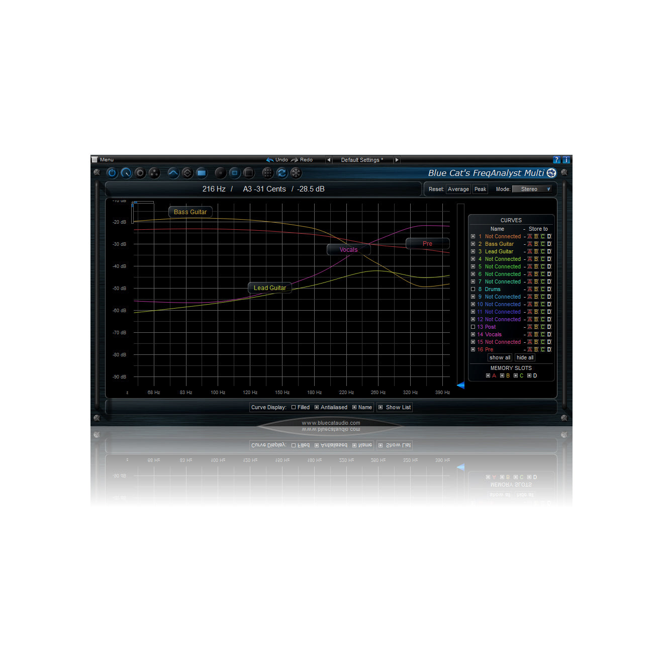 Blue Cat Audio FreqAnalyst Multi Plug-in