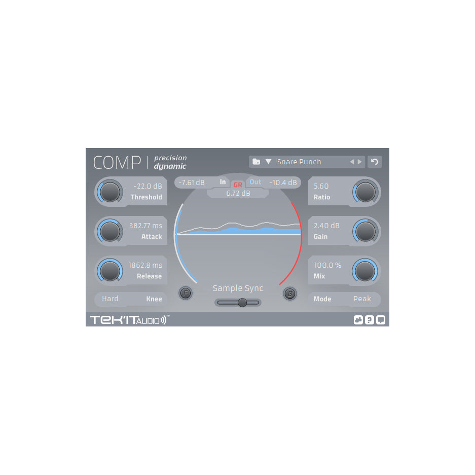 Tek'it Audio Comp Effect Plug-in