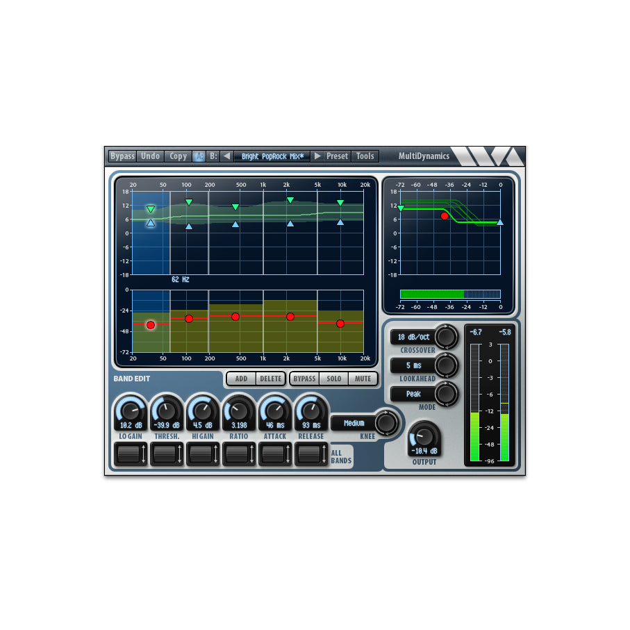 Wave Arts MultiDynamics DSP AAX Plug-in