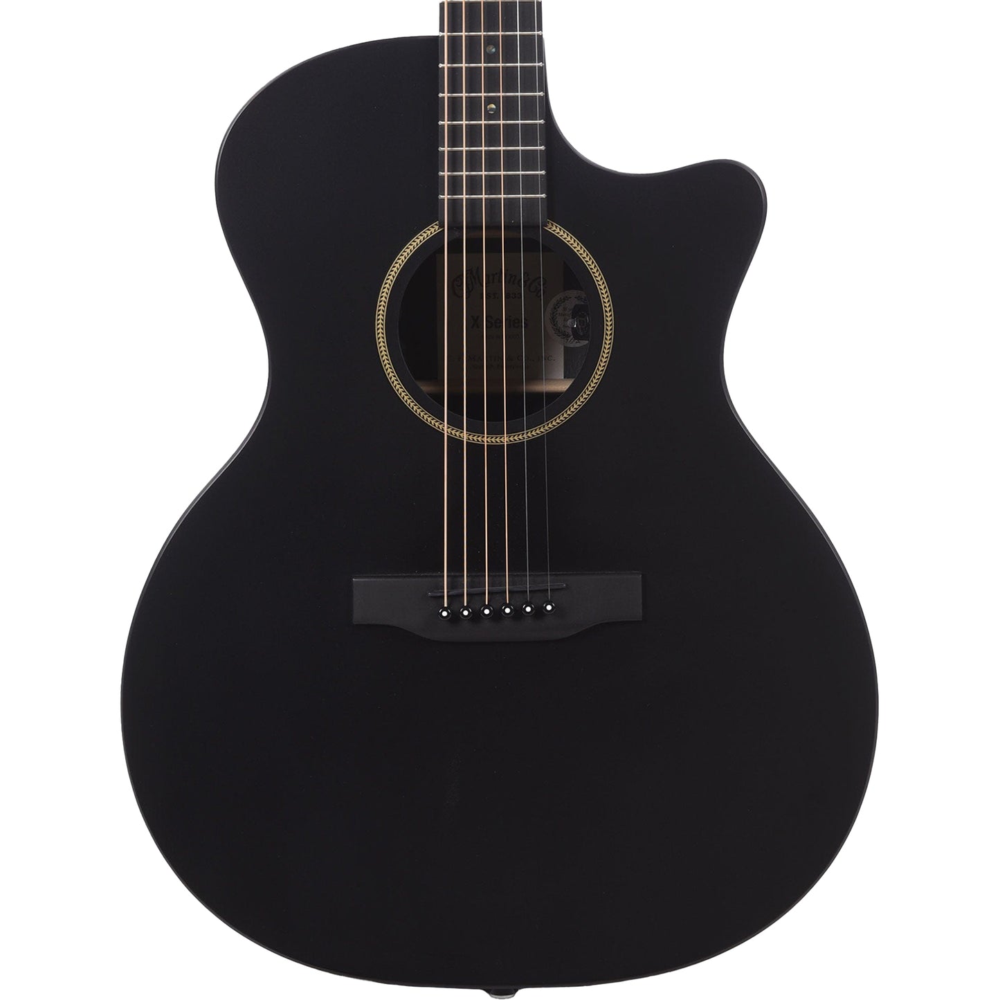 Martin GPC-X1E Acoustic Electric Guitar, Black