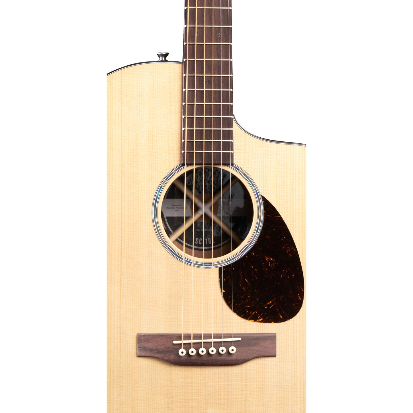 Martin SC-10E Road Series Modern Acoustic Electric Guitar - Natural