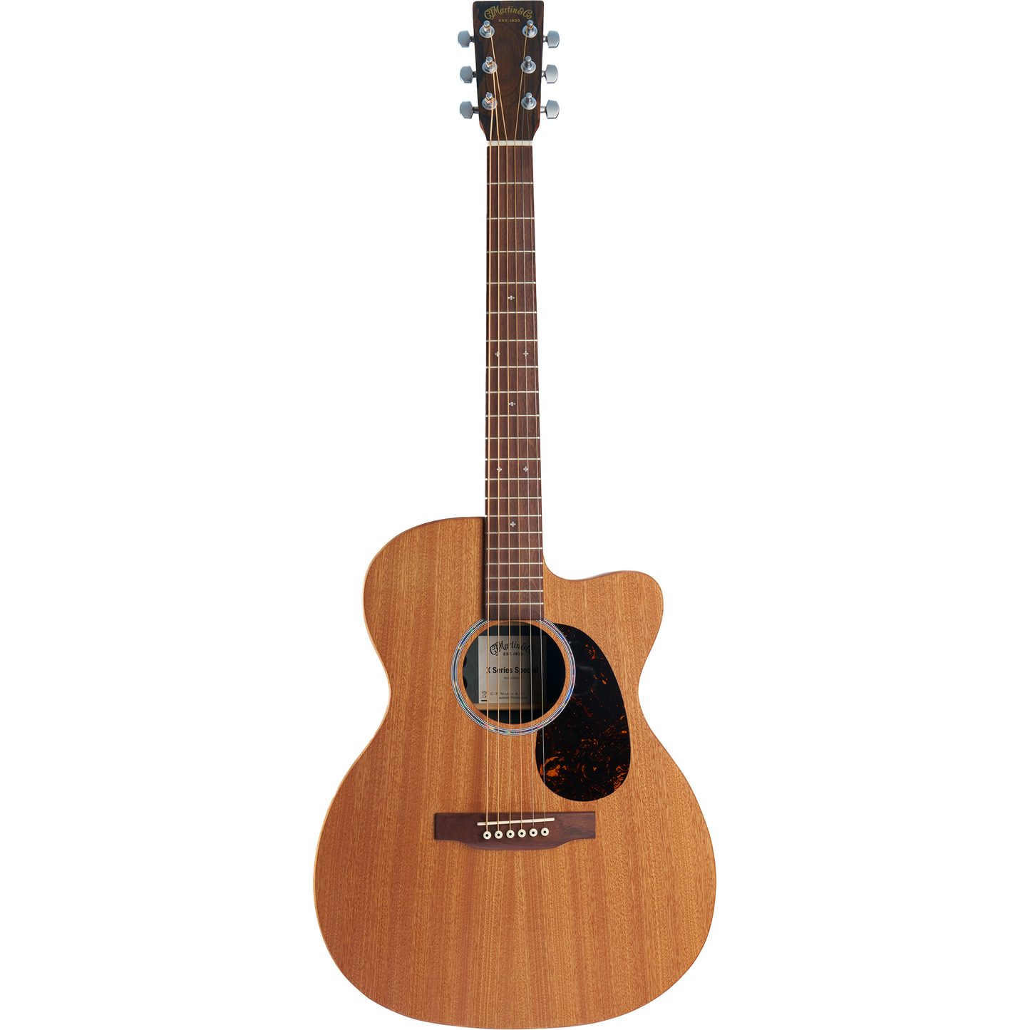 Martin OMC-X2E Ziricote Special X Series Acoustic Electric Guitar - Natural