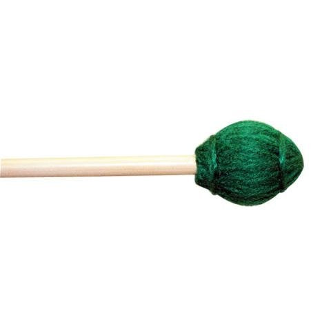Mike Balter 12r ENSEMBLE SERIES GREEN YARN WOUND MALLETS, MEDIUM HARD, RATTAN