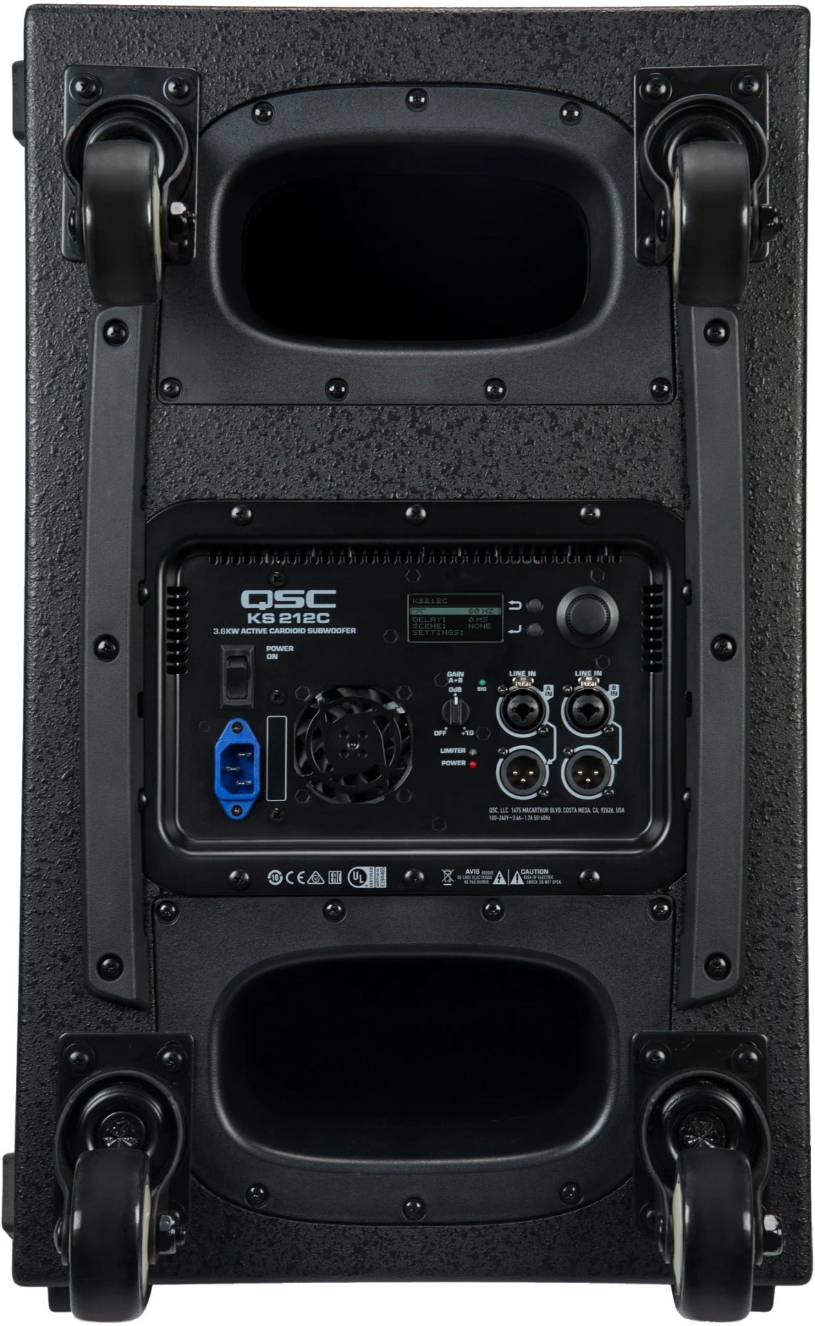 QSC KS212C Powered Dual 12" K Cardioid Subwoofer