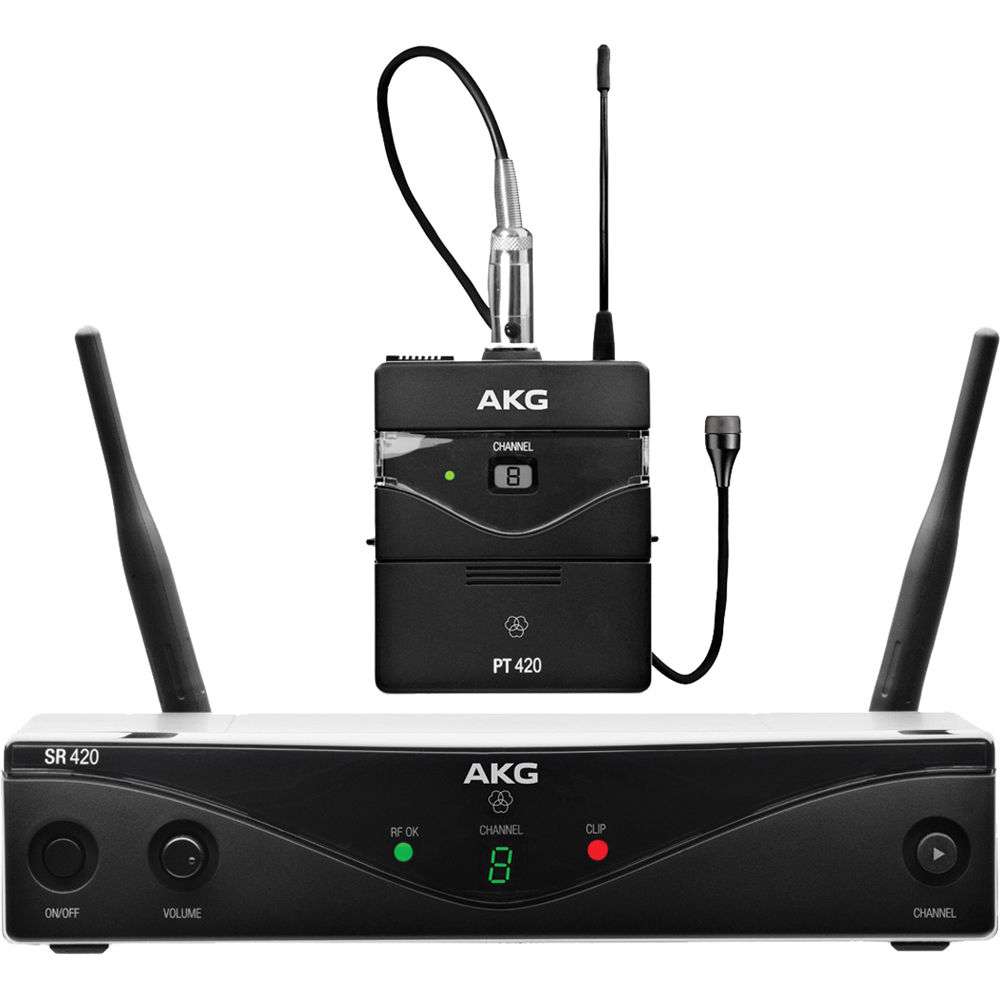 AKG WMS420 Presenter Set Wireless Microphone System - Band A