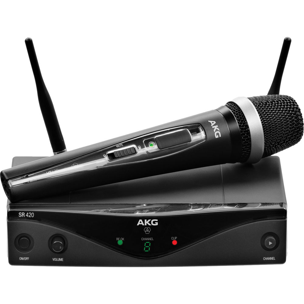 AKG WMS420 Vocal Set Wireless Microphone System - Band A