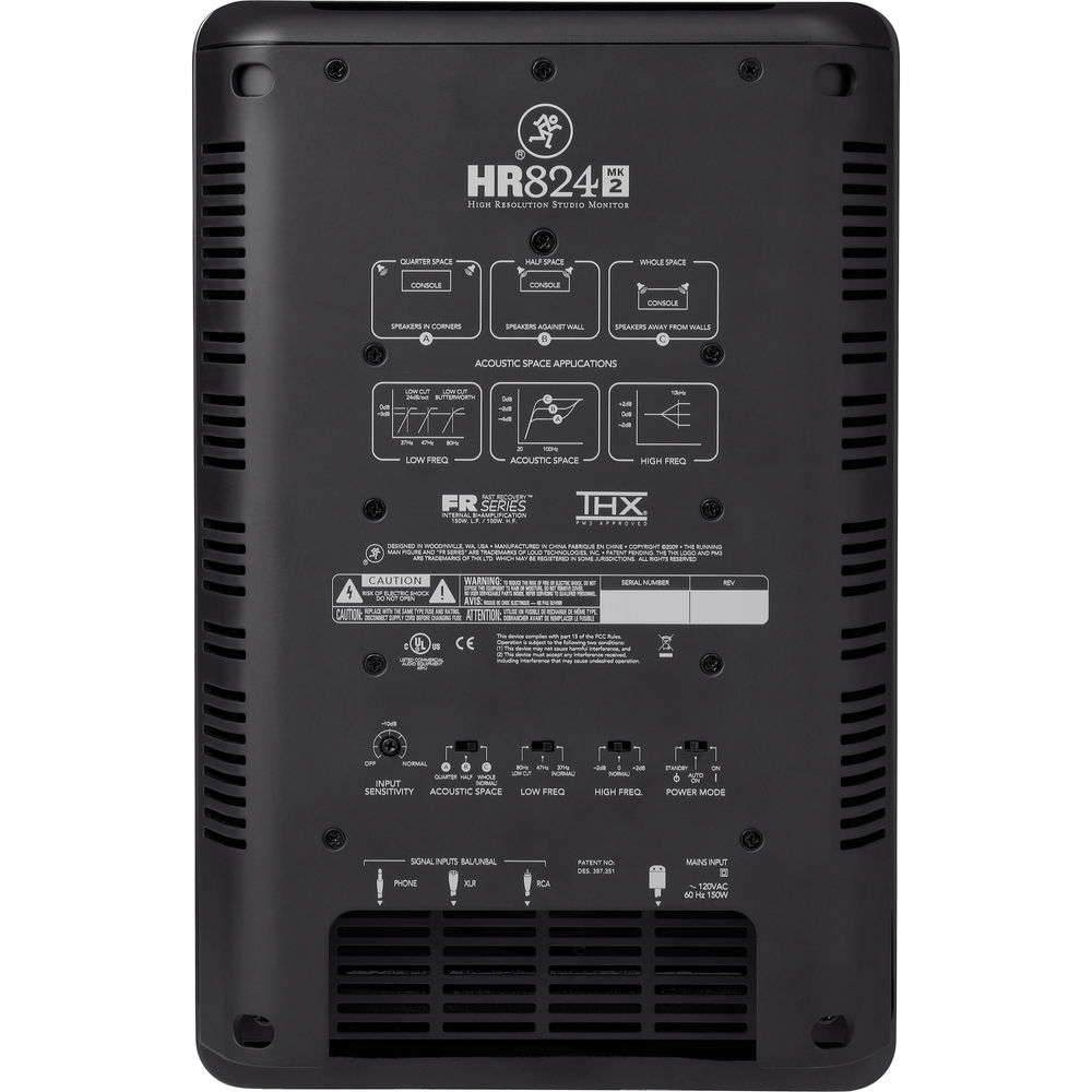 Mackie HR824 MKII Powered Studio Monitor