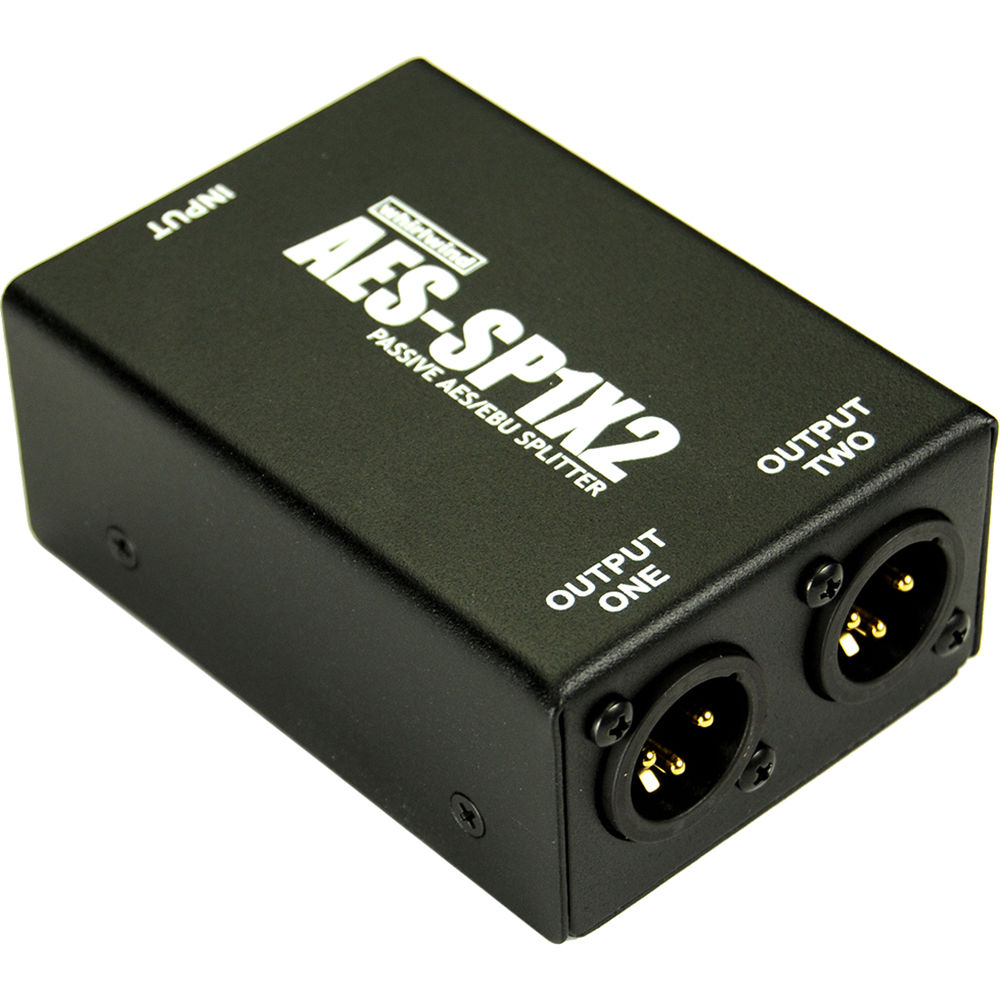Whirlwind AES/EBU 1x2 Passive Splitter