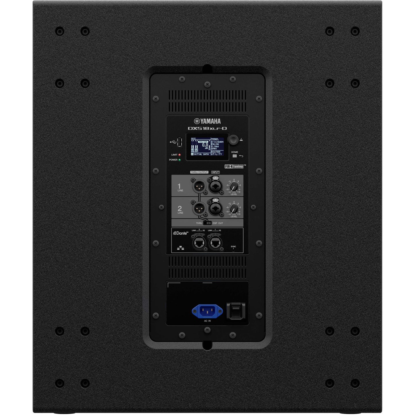 Yamaha DXS18XLF-D Dante 18" Powered Subwoofer 1600 Watts