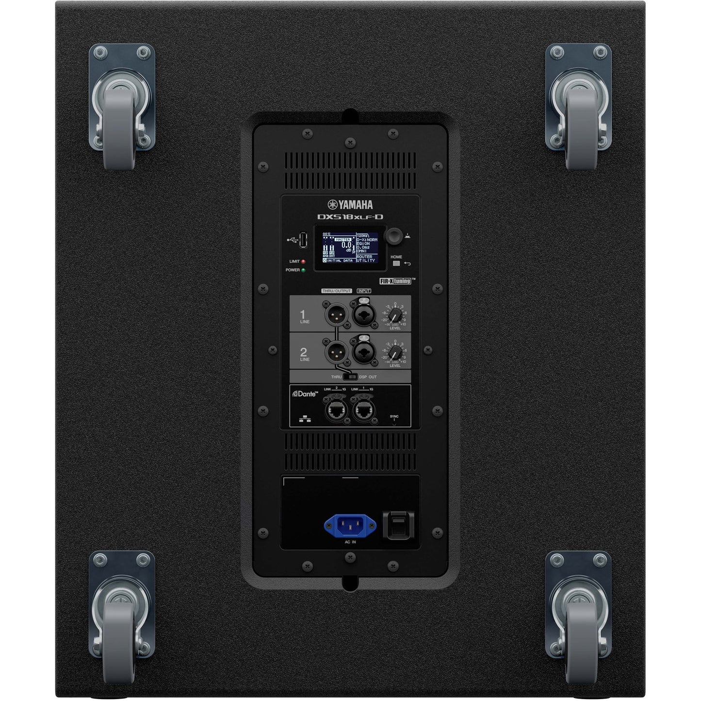 Yamaha DXS18XLF-D Dante 18" Powered Subwoofer 1600 Watts