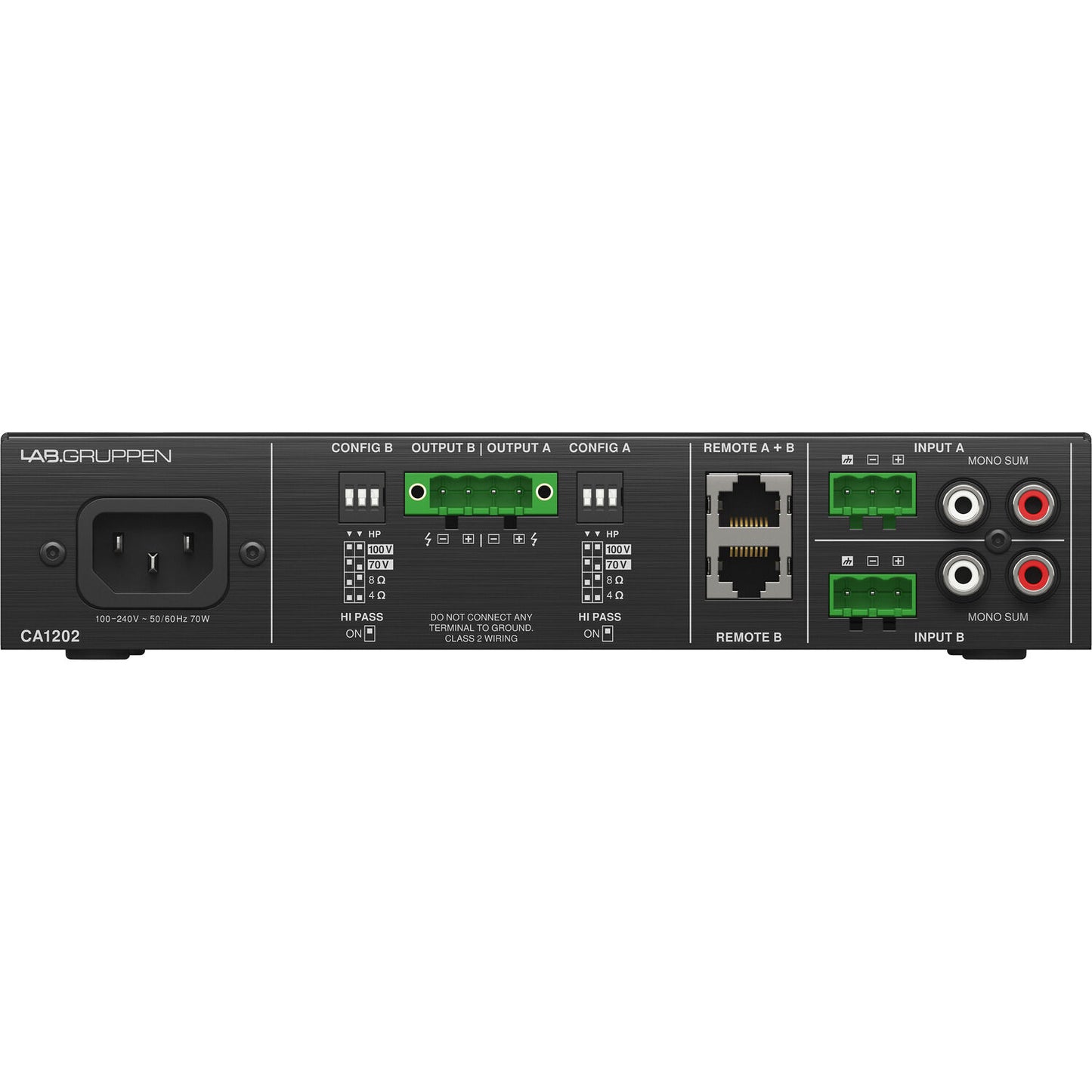 Lab Gruppen CA1202 2 x 120W Commercial Amplifier