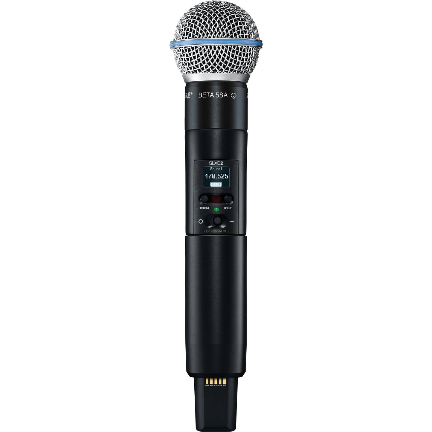 Shure SLXD2/B58 Wireless Handheld Microphone Transmitter - H55 Band