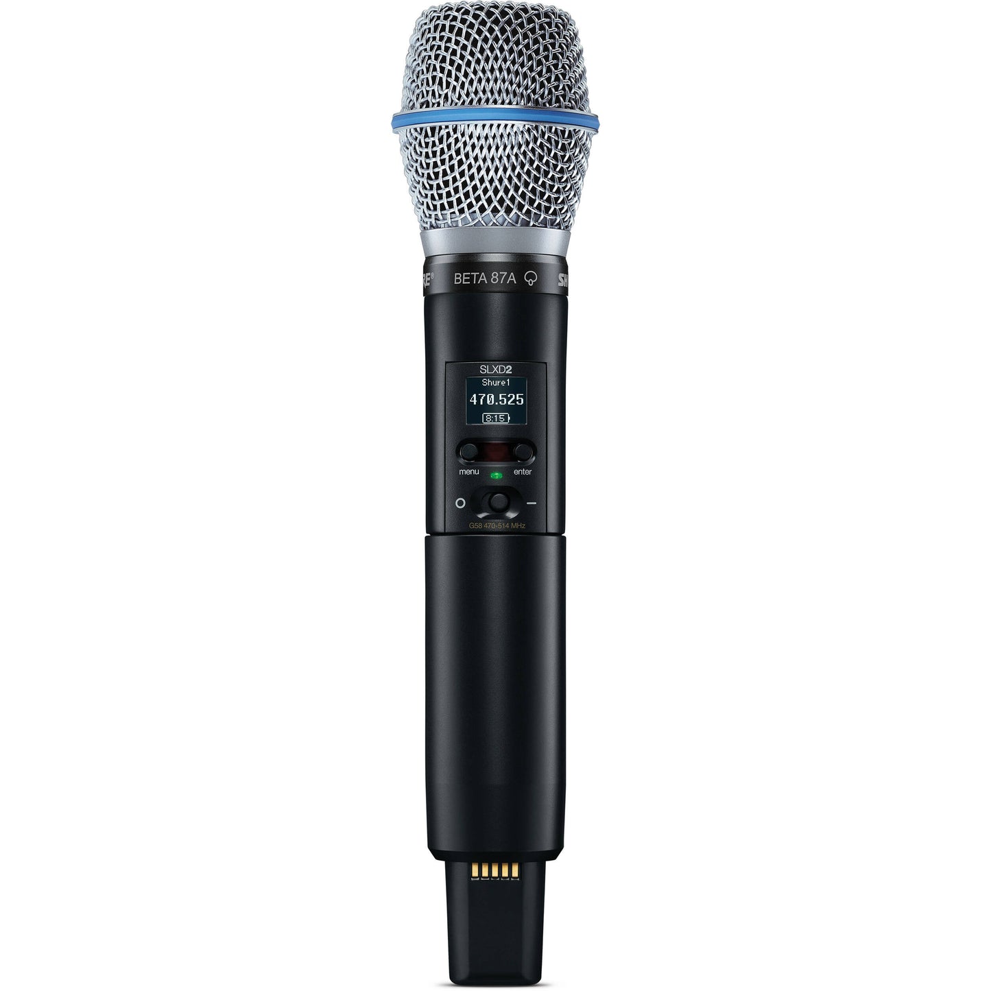 Shure SLXD2/B87A Wireless Handheld Microphone Transmitter - G58 Band