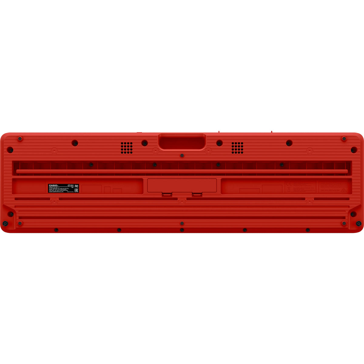 Casio CT-S1 Portable 61-Key Keyboard Red
