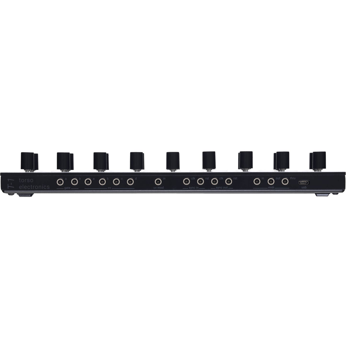 Torso Electronics T-1 16-Track Algorithmic Desktop Sequencer - Black