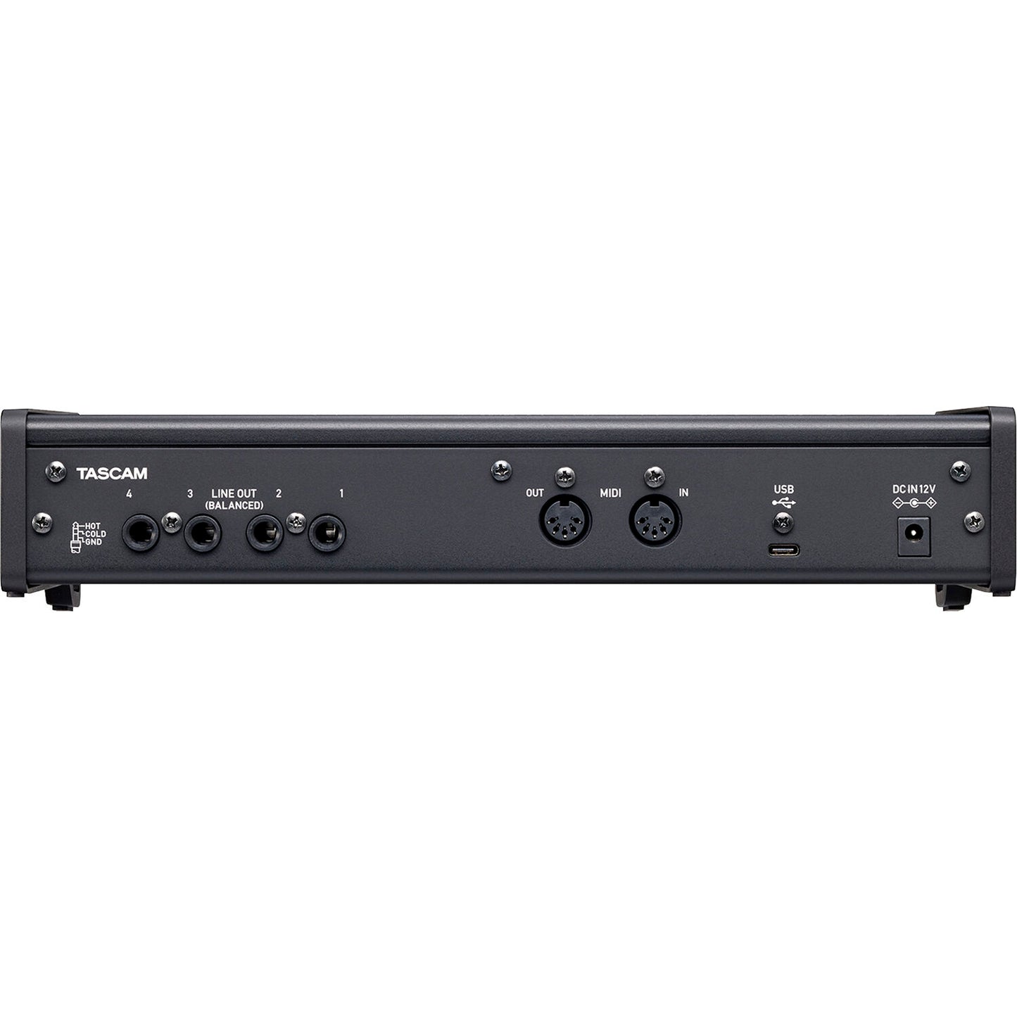 Tascam US-4X4HR USB-C Audio/MIDI Interface