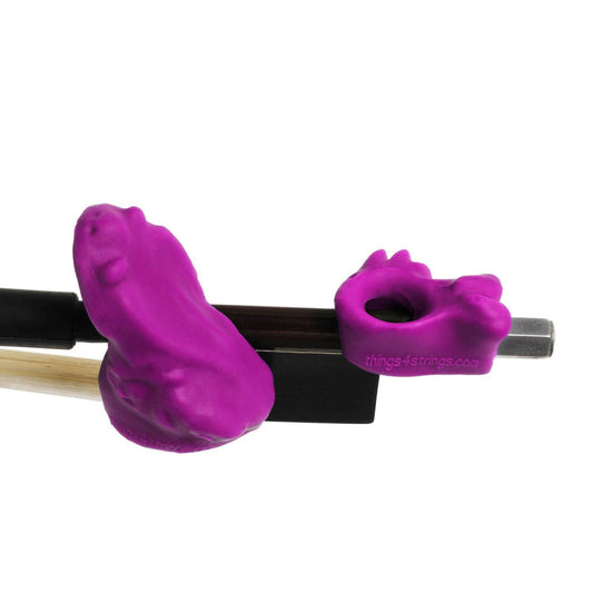 Purple Raspberry 2 Piece Set: Bow Hold Buddies® by Things 4 Strings®