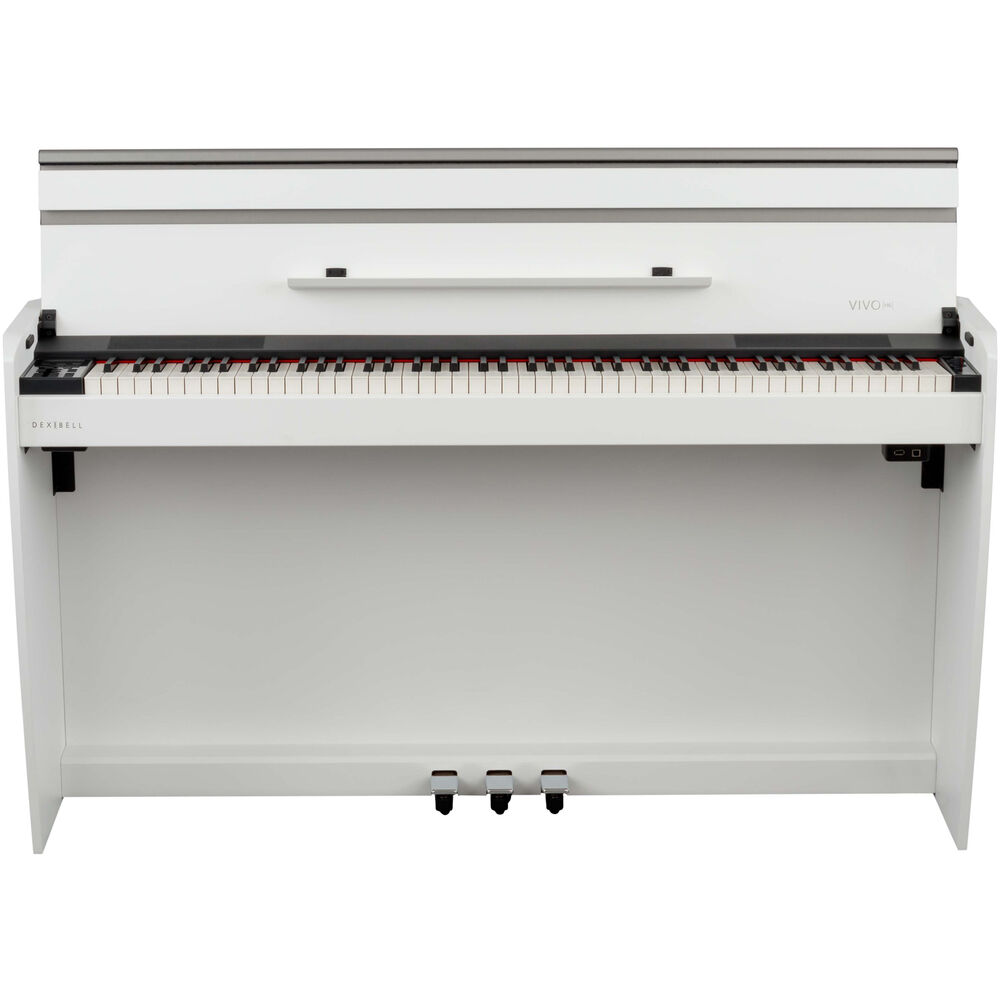 Dexibell VIVO H6 Digital Upright Piano with Bench (Matte White)