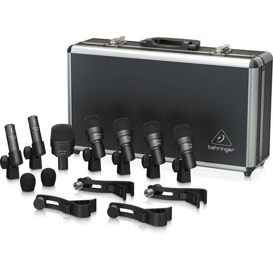 Behringer BC1200 Professional Seven-Piece Drum Microphone Bundle
