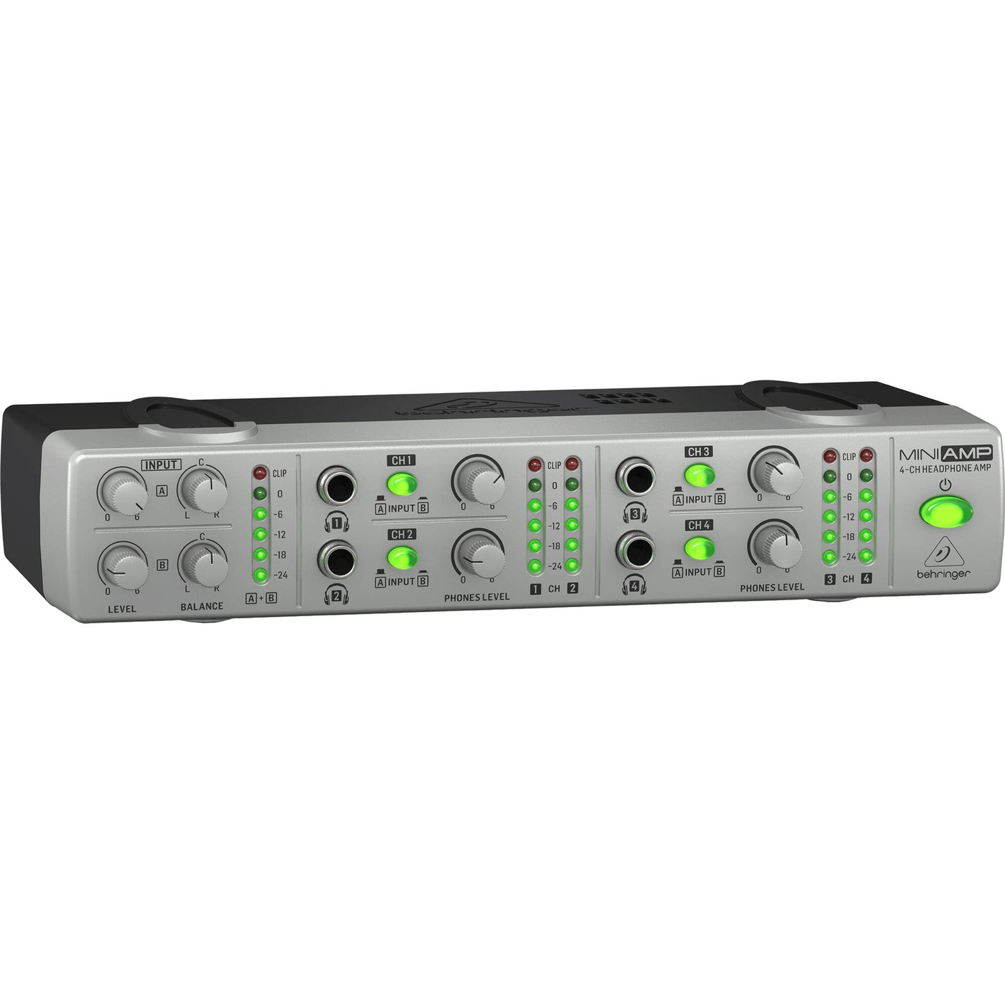 Behringer AMP800 V2 Ultra-Compact 4-Channel Stereo Headphone Amplifier