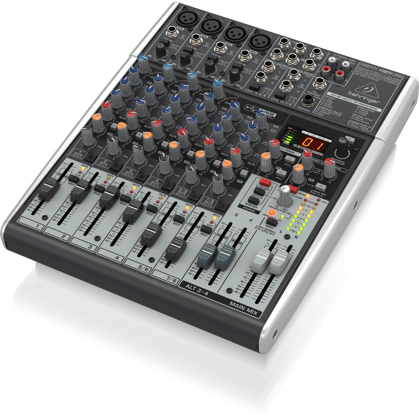 Behringer Xenyx 1204USB Mixer with USB