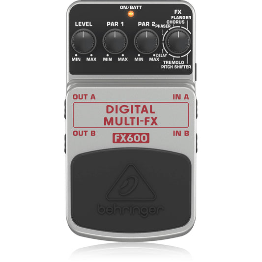 Behringer FX600 Digital Stereo Multi-Effects Pedal