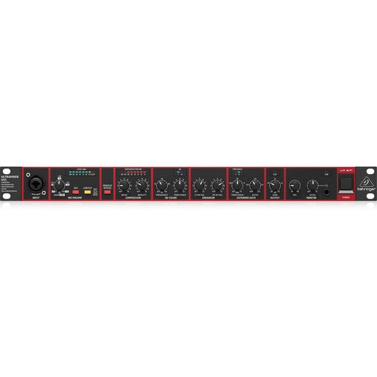 Behringer ULTRAVOICE UV1 Channel Strip with Mic Pre, Voice Processing, and USB Audio Interface