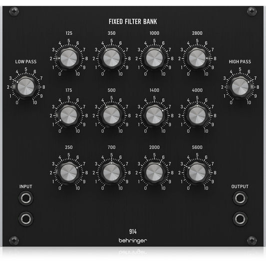 Behringer 914 Fixed Filter Bank Eurorack Module