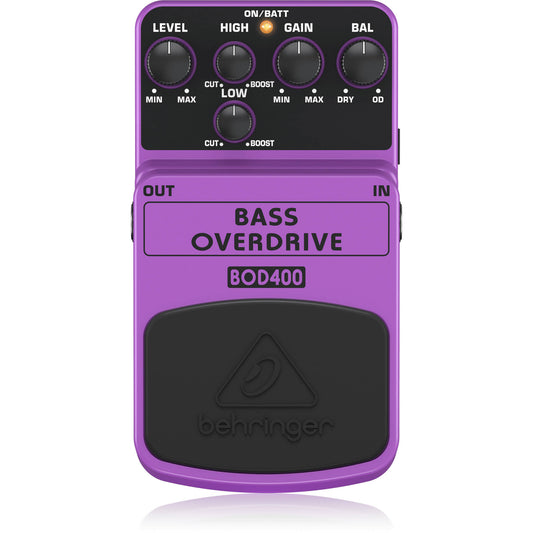 Behringer BOD400 Bass Overdrive Pedal