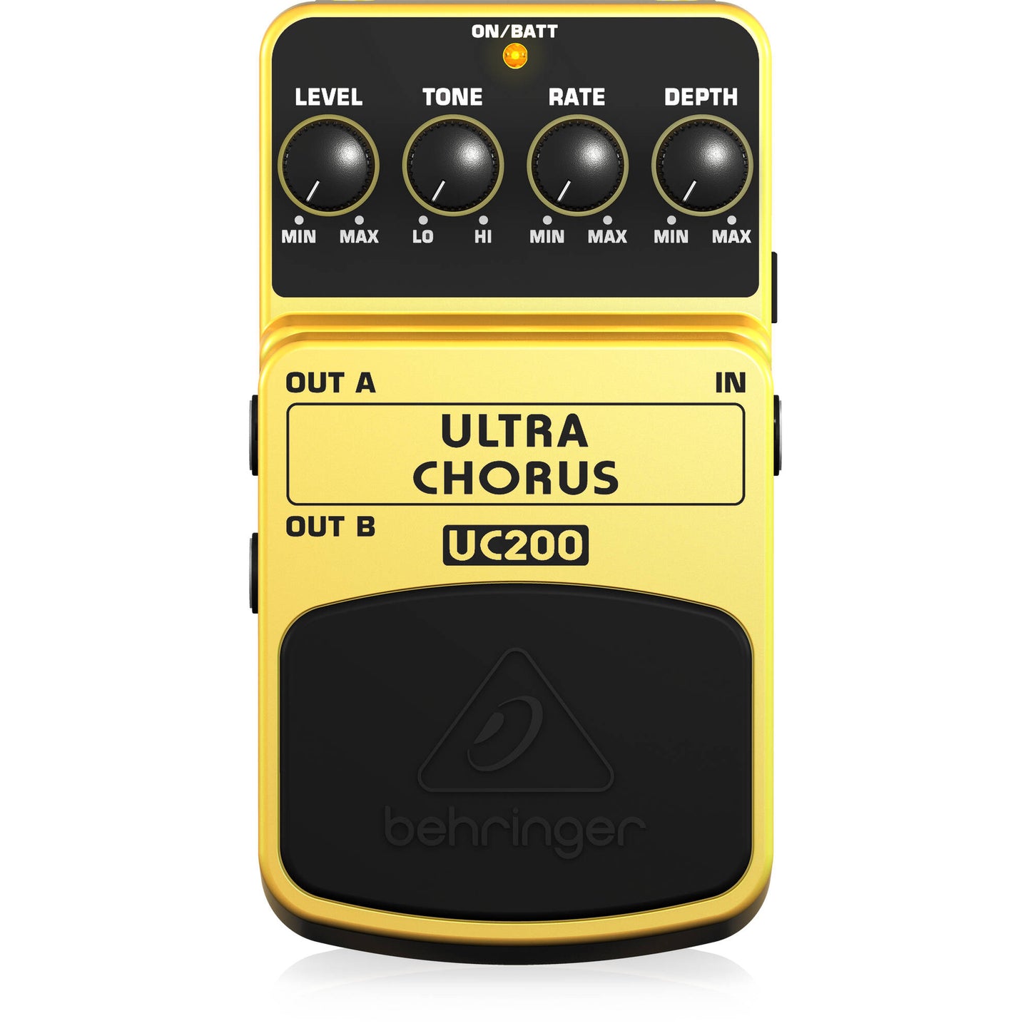 Behringer ULTRA CHORUS UC200 Ultimate Stereo Chorus Effects Pedal for Guitar