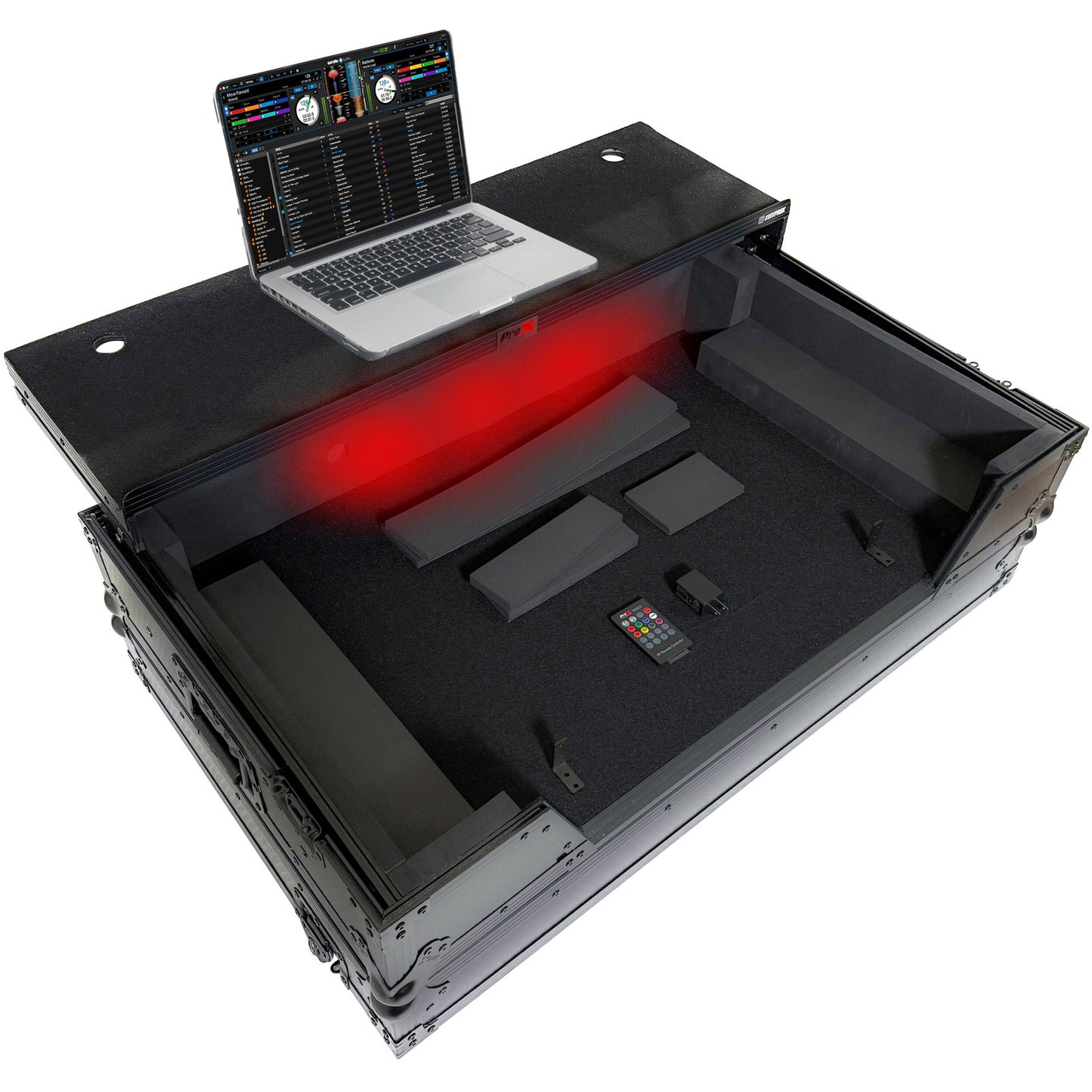 Prox XS-XDJAZWLTBLLED ATA Flight Case For Pioneer XDJ-AZ DJ Controller
