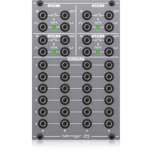 Behringer 173 Quad Gate / Multiples Eurorack Module