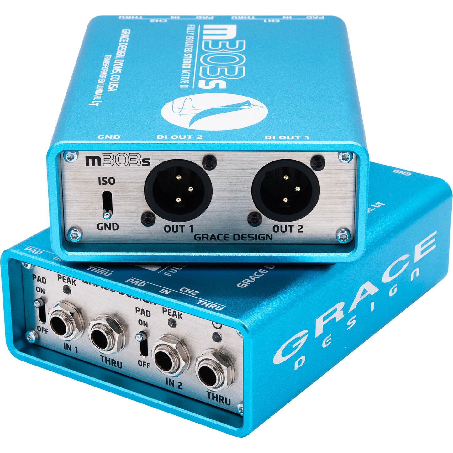 Grace Design m303s Active Stereo Direct Box