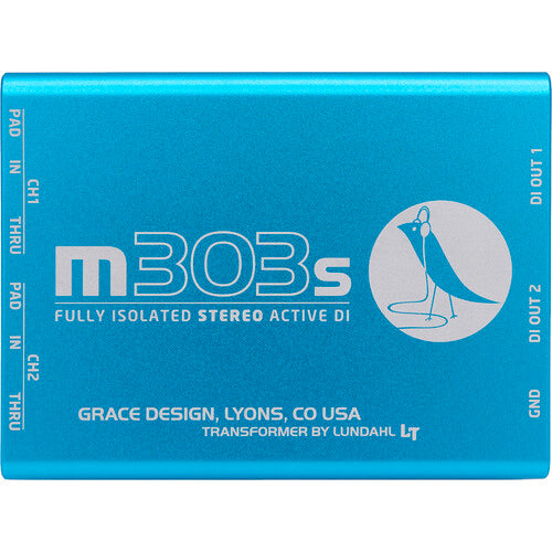 Grace Design m303s Active Stereo Direct Box