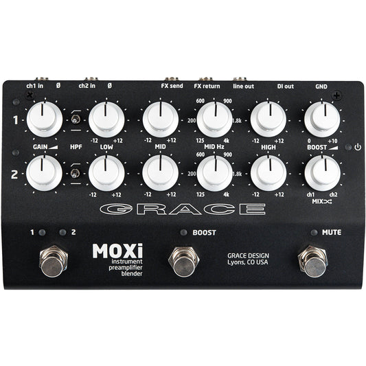Grace Design MOXi Two-Channel Instrument Preamp & Blender