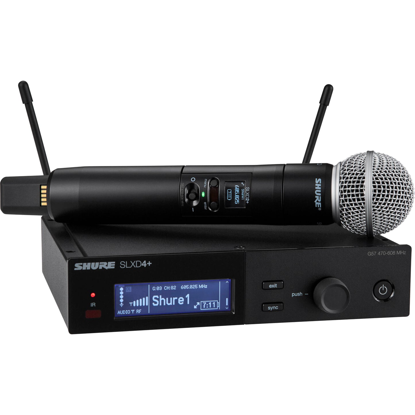 Shure SLXD24+/SM58 Digital Wireless Handheld System - G57 Frequency