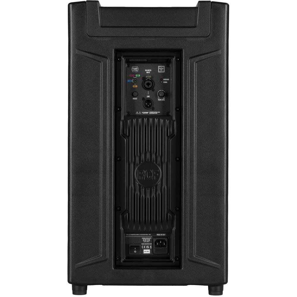 RCF EVOX J9 Active 12" 3-Way 2100W Portable Line Array PA System - Black