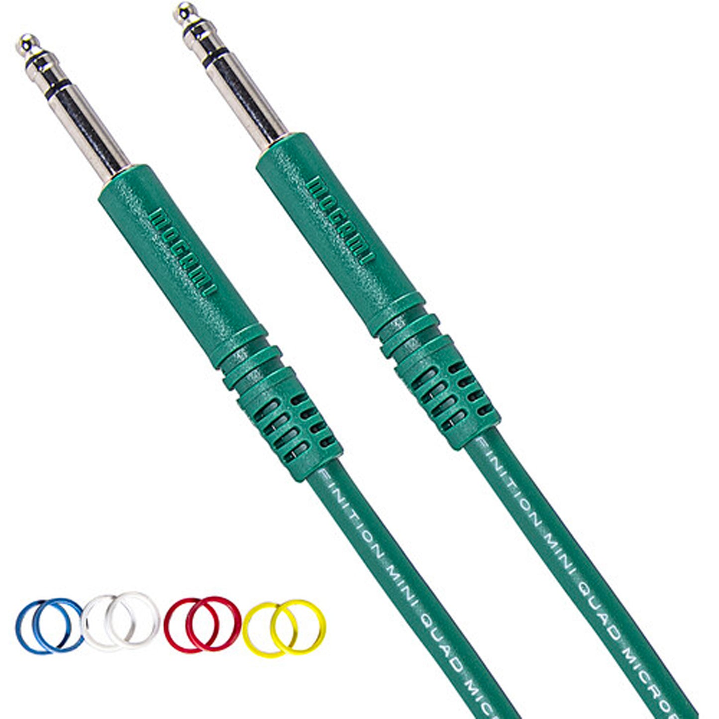 Mogami Bantam Tiny Telephone Patch Cable (Green, 12")