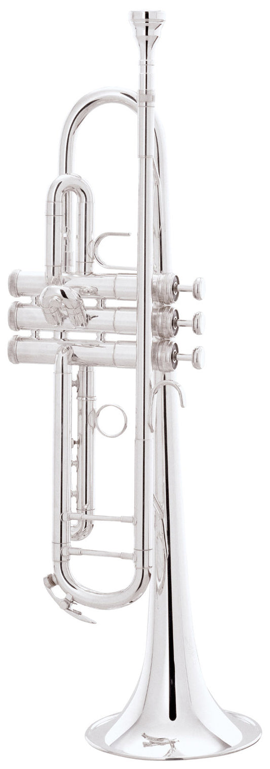 King 1117SP Marching Trumpet - Silver