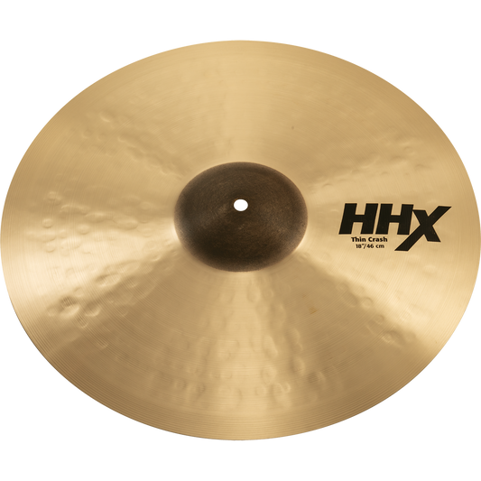 Sabian 18" HHX Brilliant Finish Thin Crash Cymbal
