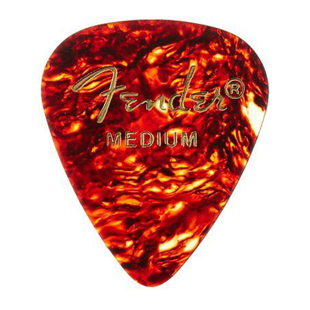 Fender 351 Shape Classic Celluloid Shell Medium Guitar Pick - 12-Pack