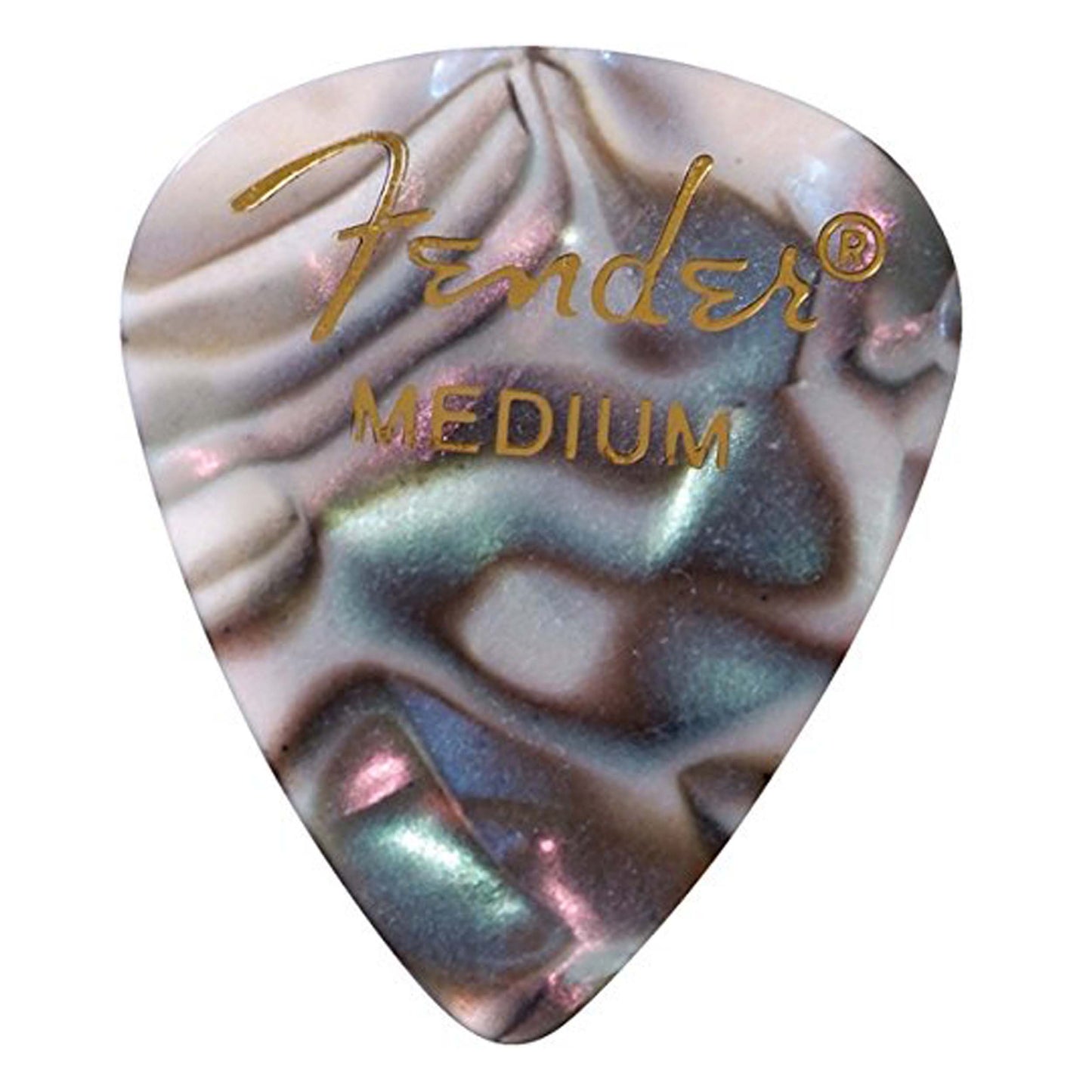 Fender 351 Shape Premium Celluloid Picks - Medium Abalone 12-pack