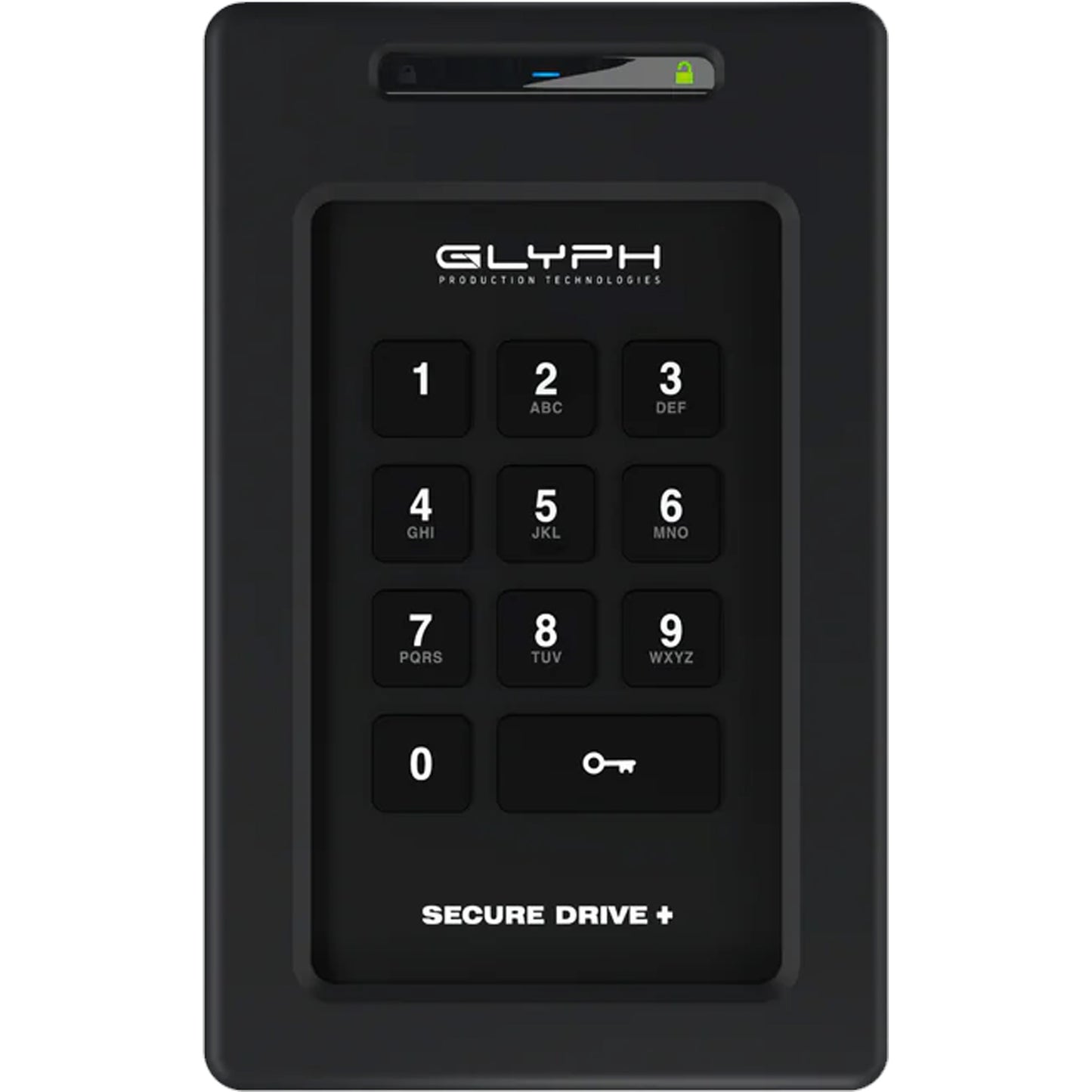 Glyph SecureDrive Plus Keypad, Bus-powered, USB-Micro B / USB-C 1 TB