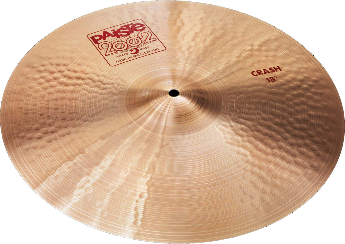 Paiste 18” 2002 Medium Crash Cymbal