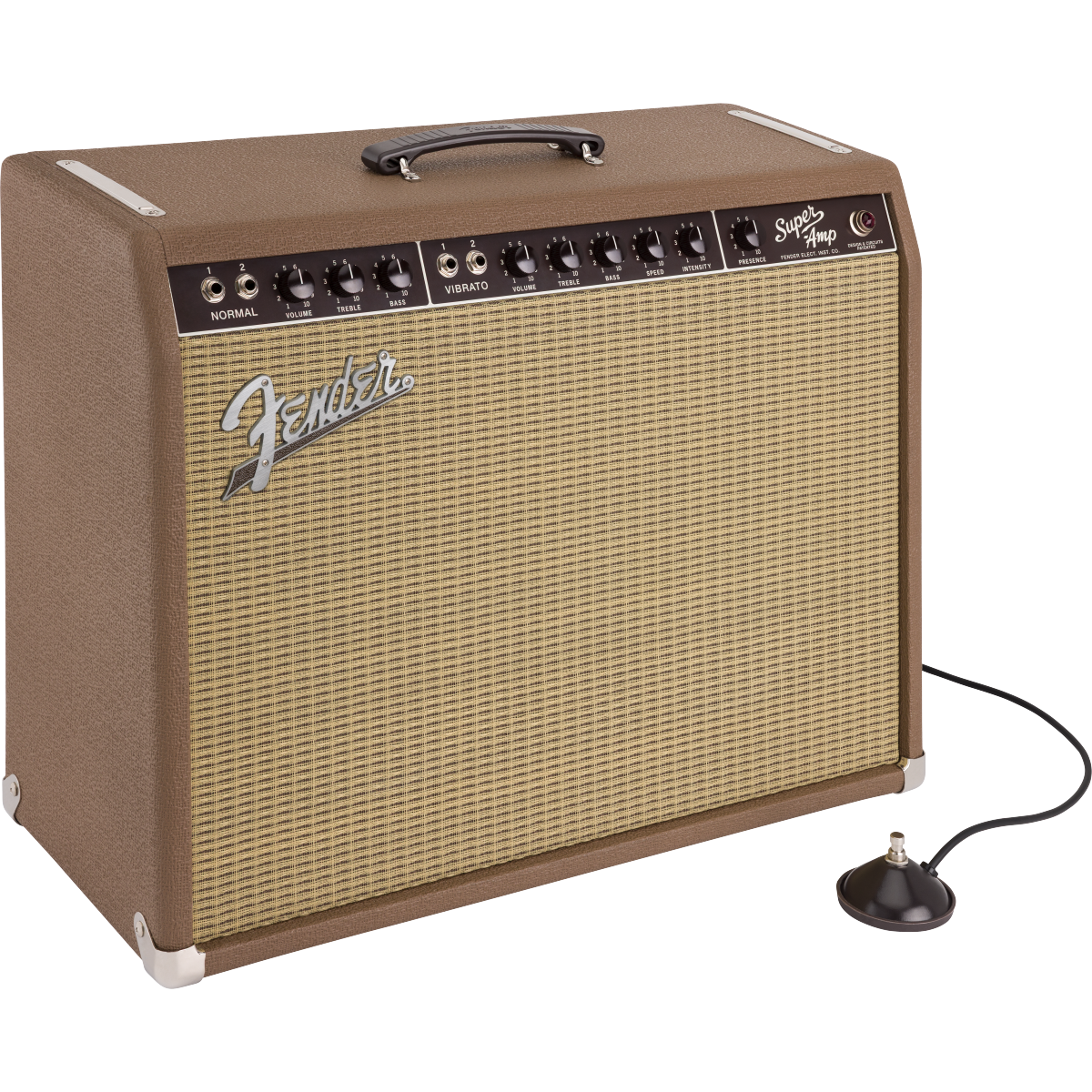 Fender '62 Super 120V 40-Watt Tube Combo Amplifier - Brown and Wheat
