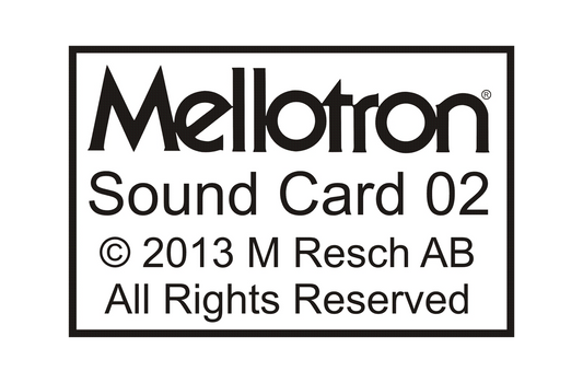 Mellotron Sound Card 2