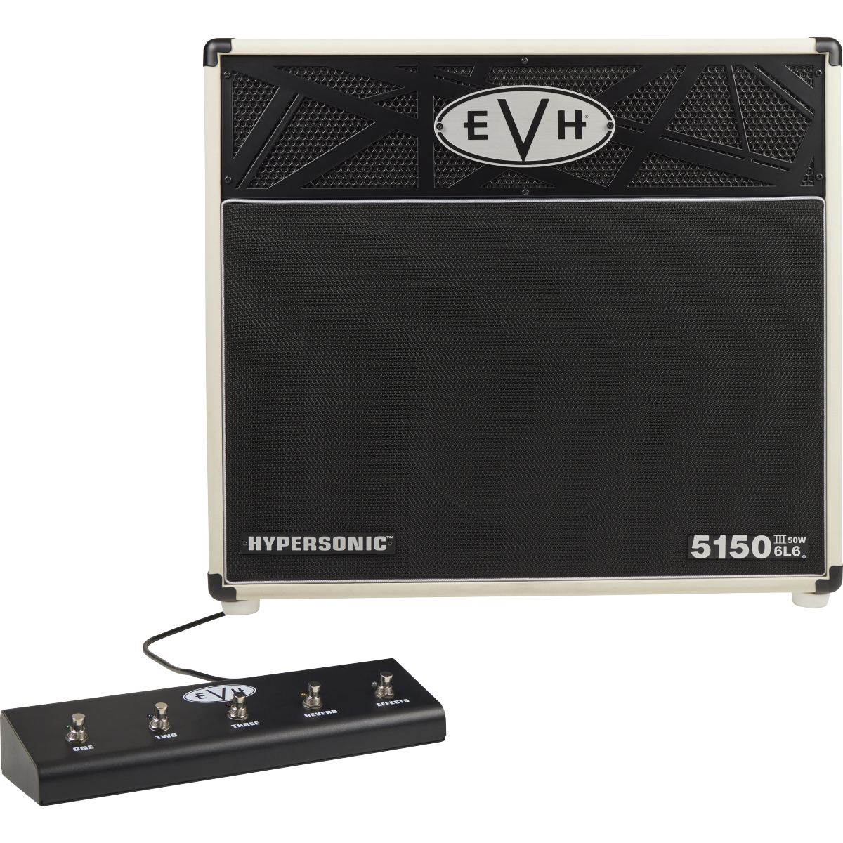 EVH 5150III Hypersonic 6L6 1x12 Combo Amplifier - Ivory