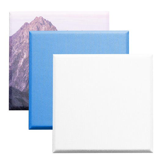 Primacoustic 2" Control Cube Paintable Panel - Beveled Edge - White - 6 Pack
