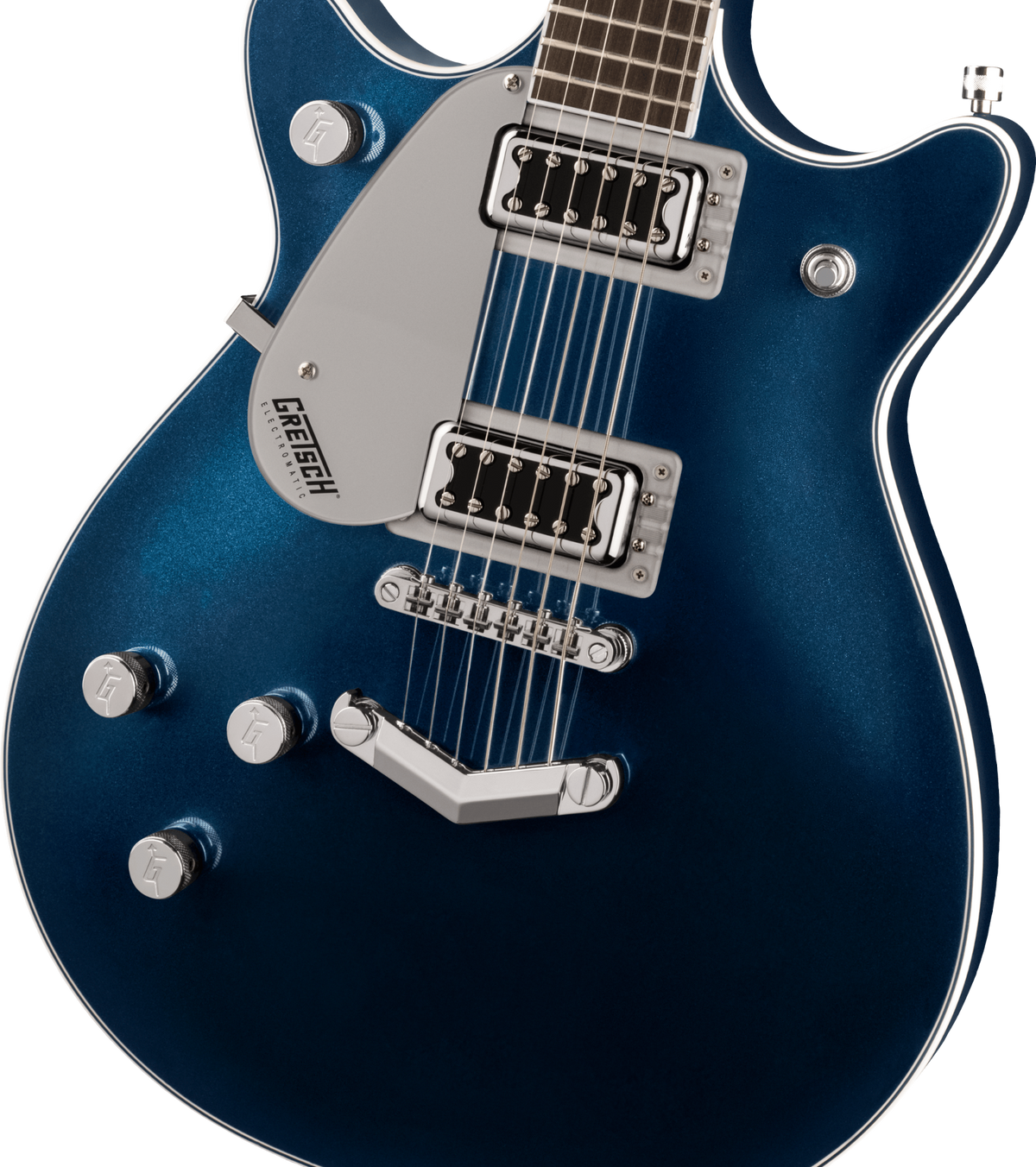 Gretsch G5232LH Electromatic® Double Jet™ FT Left-Handed Electric Guitar, Midnight Sapphire